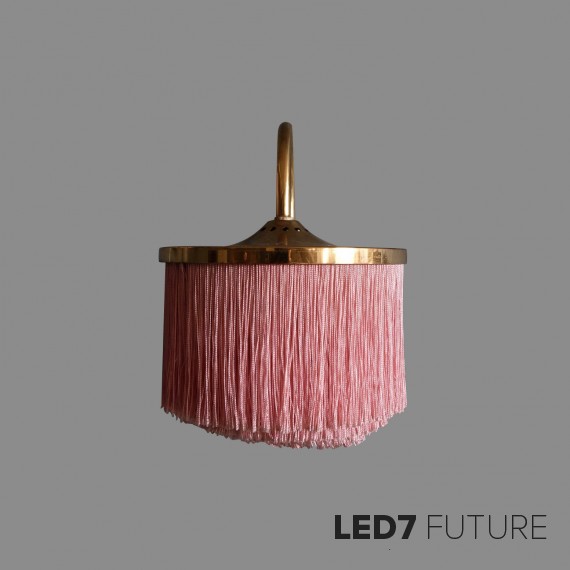 Pink on sale wall light
